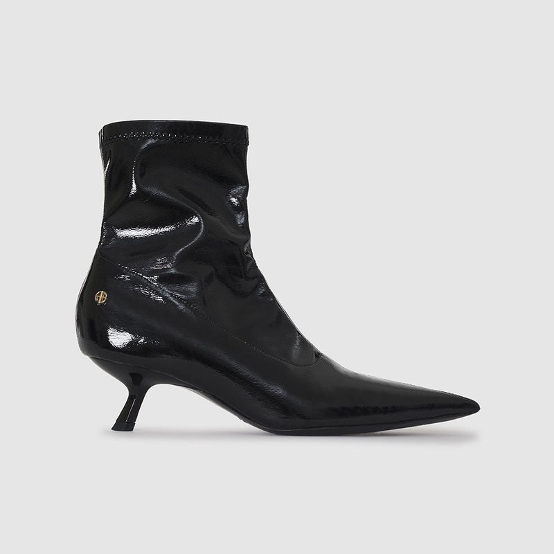 Shop Anine Bing Hilda Boots In Black