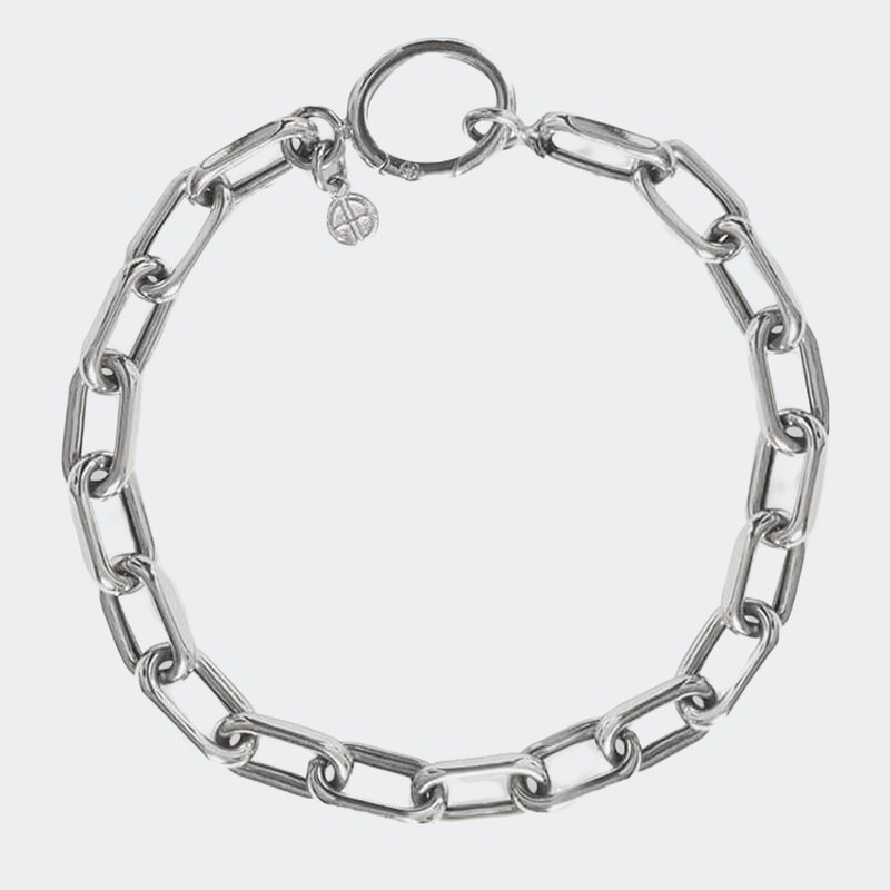 Anine Bing Link Bracelet In Silver