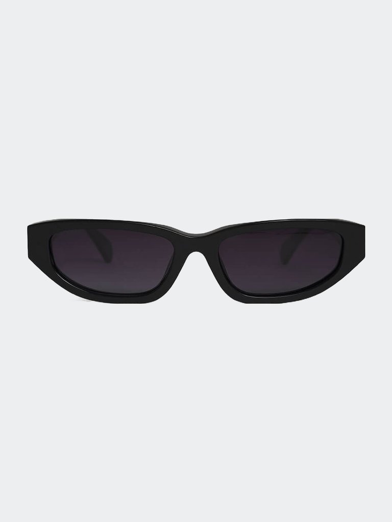 Melrose Sunglasses - Black - Black