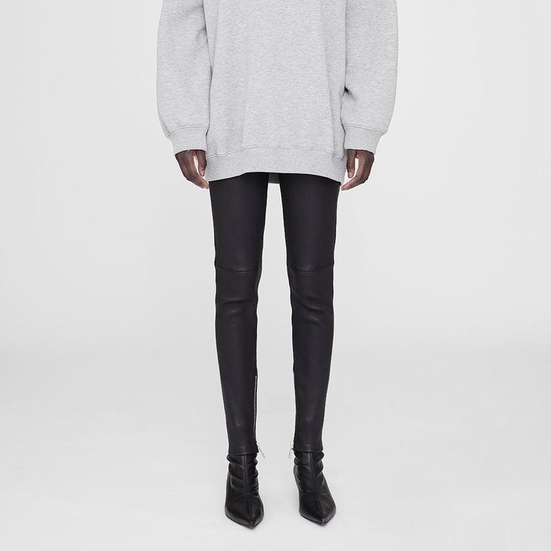 Anine Bing Tyler Sweatshirt Paris In Grey
