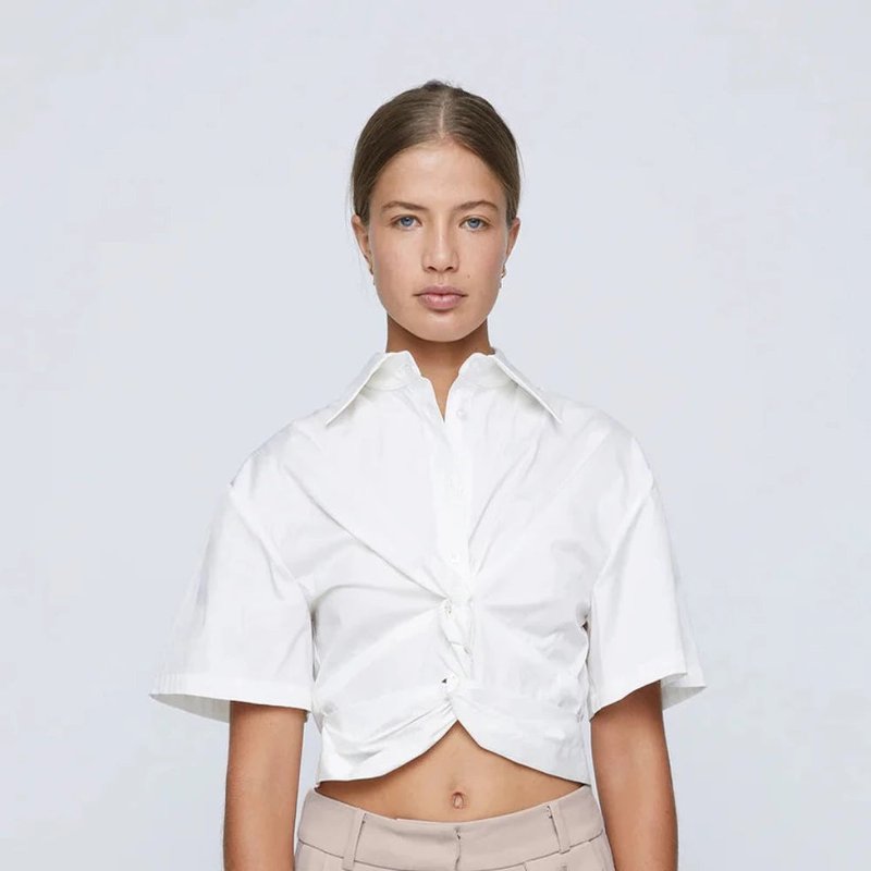 Shop Anna Quan Abby Shirt (final Sale) (final Sale) In White