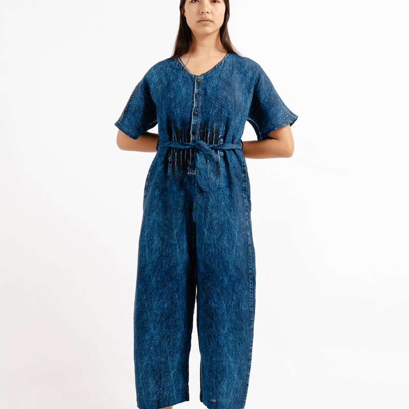 Anntian Overall One-piece In Blue
