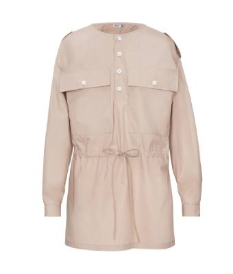 Ansea The Anorak Dress In Brown