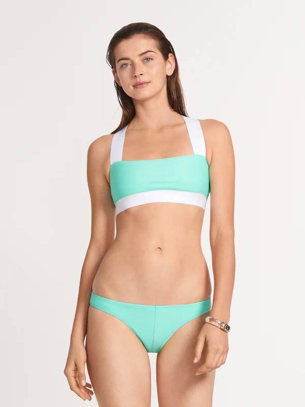 Ansea The Reversible Cheeky Bottom In Green