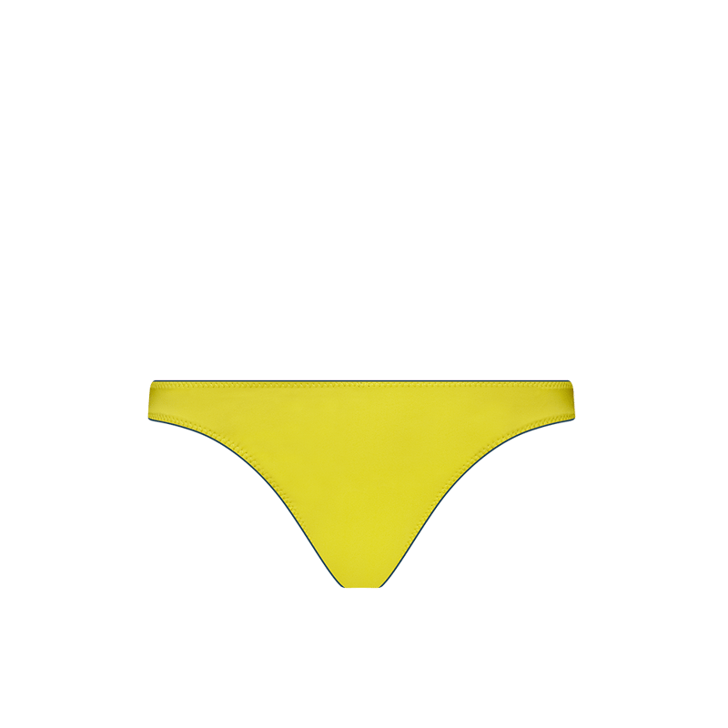 Ansea The Reversible Cheeky Bottom In Yellow