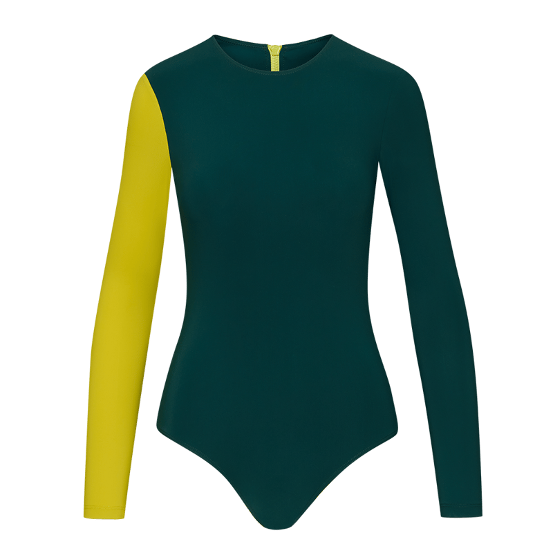 Ansea The Surf Suit In Green