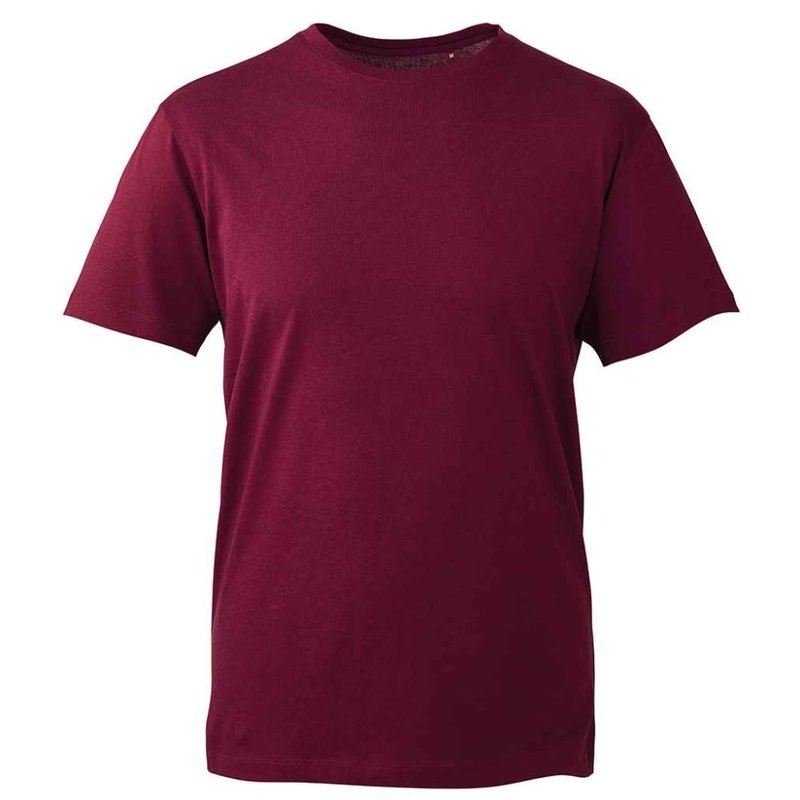 Anthem Mens Organic T-shirt (burgundy)