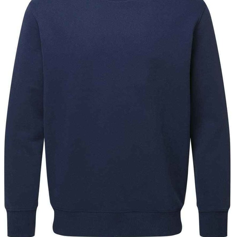 Anthem Unisex Adult Organic Sweatshirt In Navy