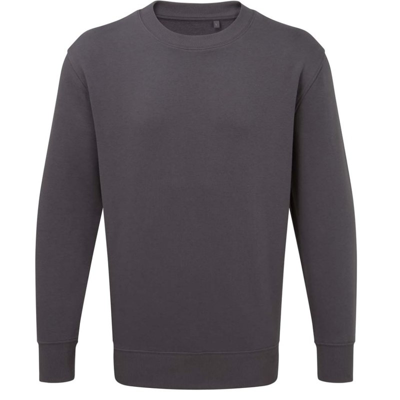 Anthem Unisex Adult Organic Sweatshirt In Charcoal