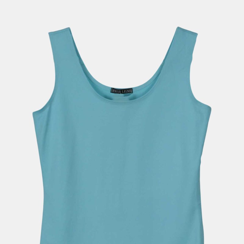 A'nue Miami Women's Pool The Classic Tank Top Tanks & Cami In Blue