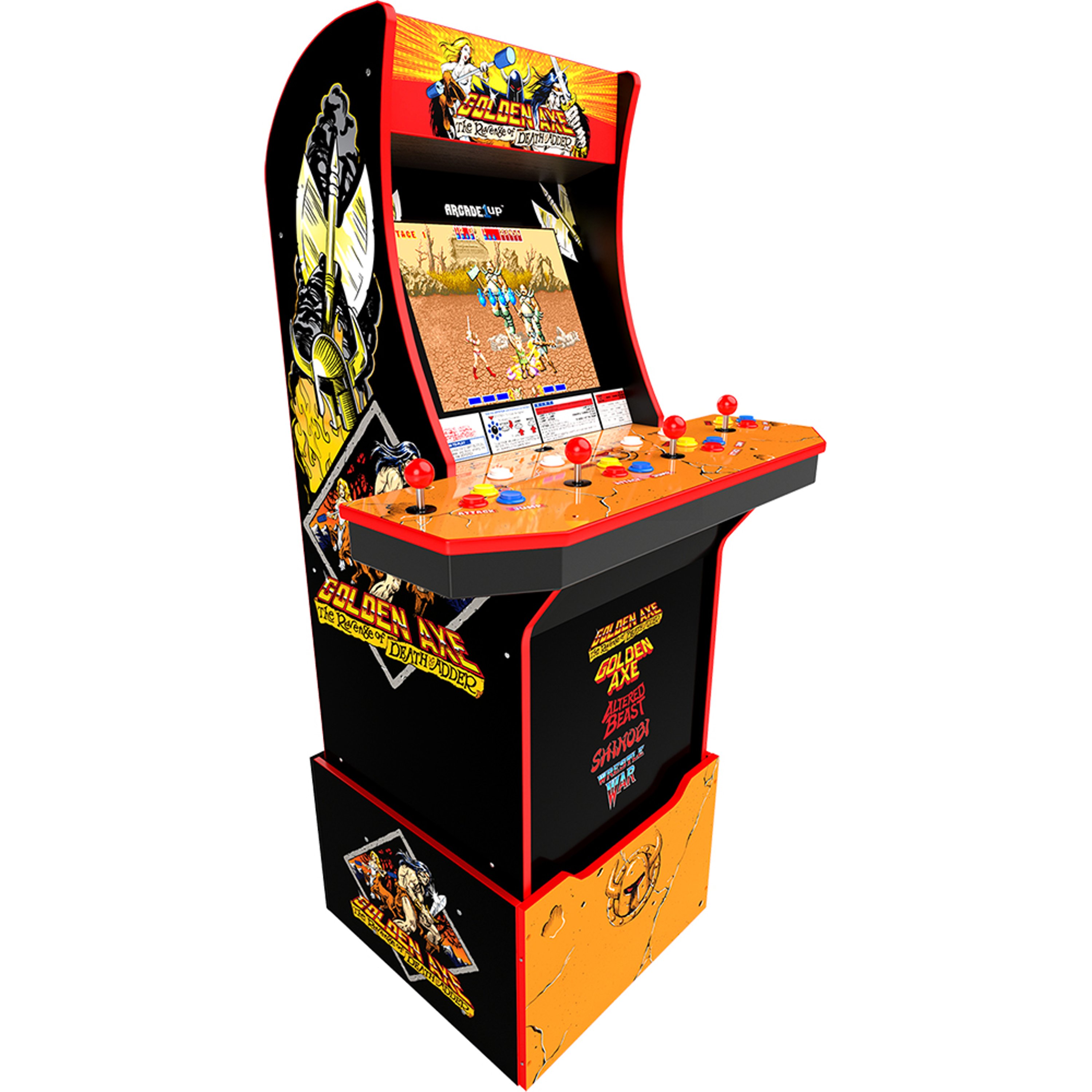 Arcade1up Golden Axe™ 4 Player Arcade Machine | ModeSens