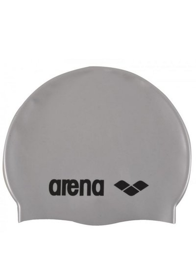 Arena Childrens/Kids Classic Silicone Swim Cap - Silver product