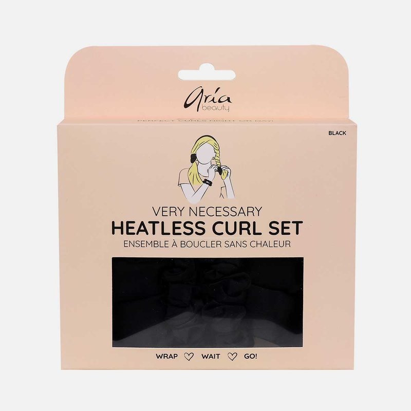 Aria Beauty Very Necessary Heatless Curl Set In Black