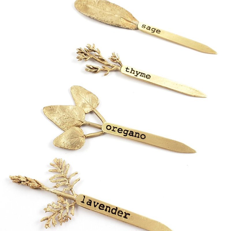 Ariana Ost Cast Herb Plant Markers – Set Of 4