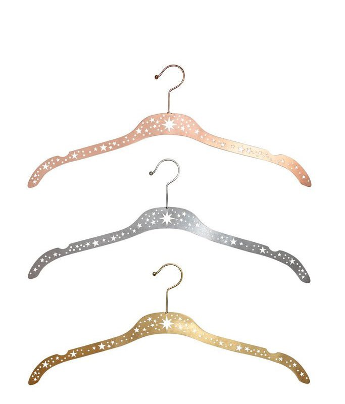 Ariana Ost Ladies Star Clothing Hanger In Gold