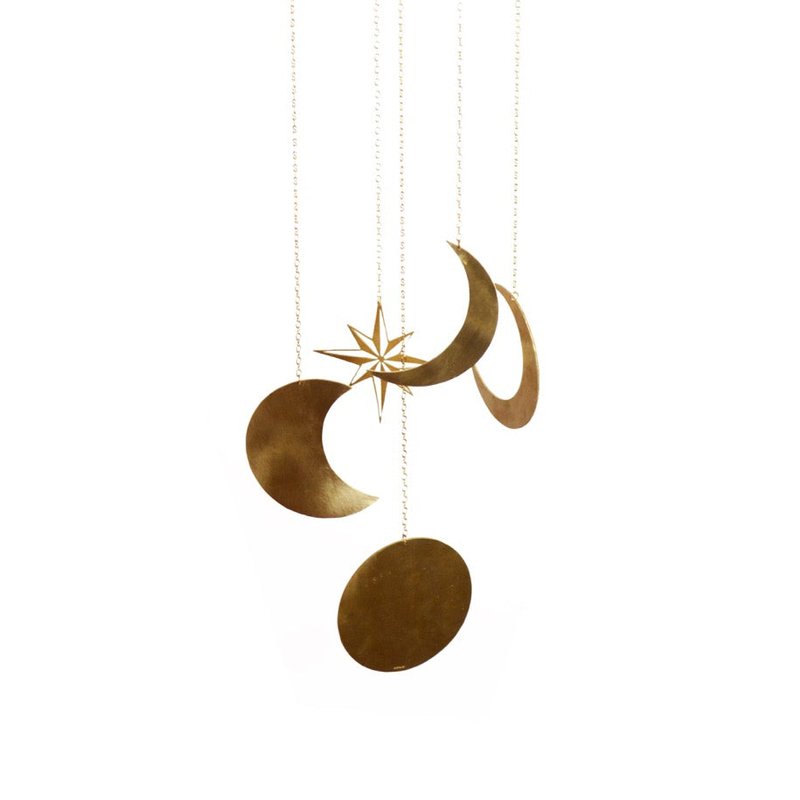 Ariana Ost Moon Phase Mobile In Gold