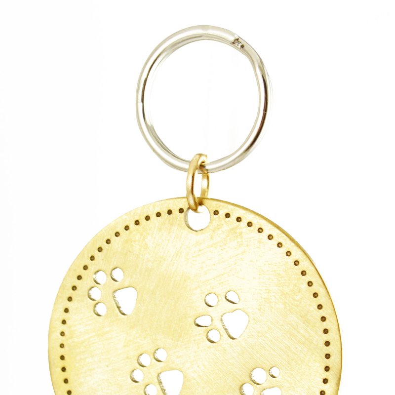Ariana Ost Pet Collar Charm – Large In Gold
