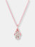 Diamond Hamsa Necklace (Small)