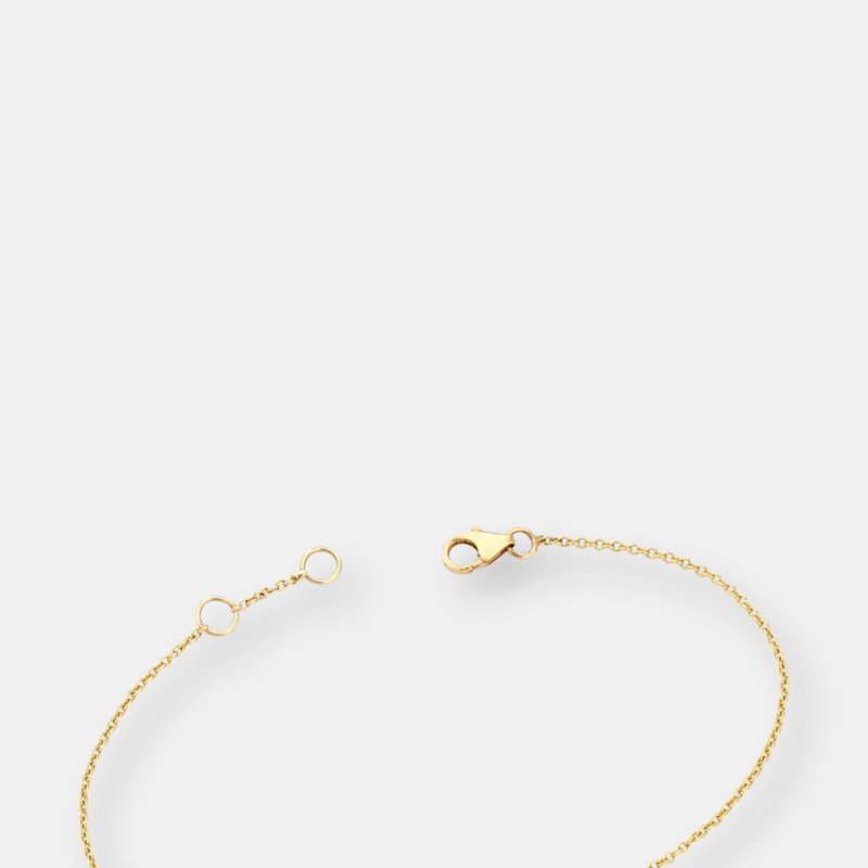 Ariana Rabbani Diamond Solitaire Bracelet In White Gold