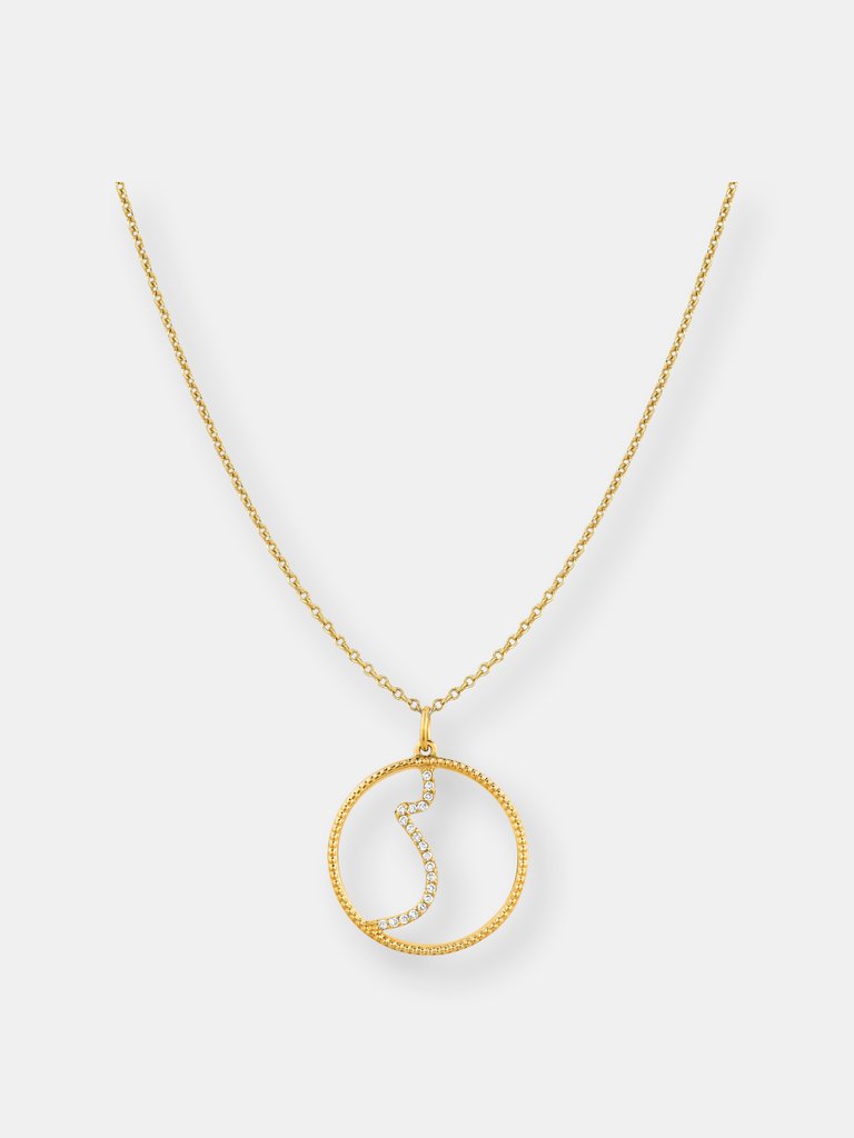"Every Mother Counts" Necklace - White Gold