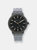 Armani Exchange Men's 3 Hand Stainless Steel AX1465 Black Stainless-Steel Japanese Quartz Fashion Watch - Black
