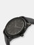Armani Exchange Men's Fitz AX2805 Black Leather Japanese Quartz Dress Watch