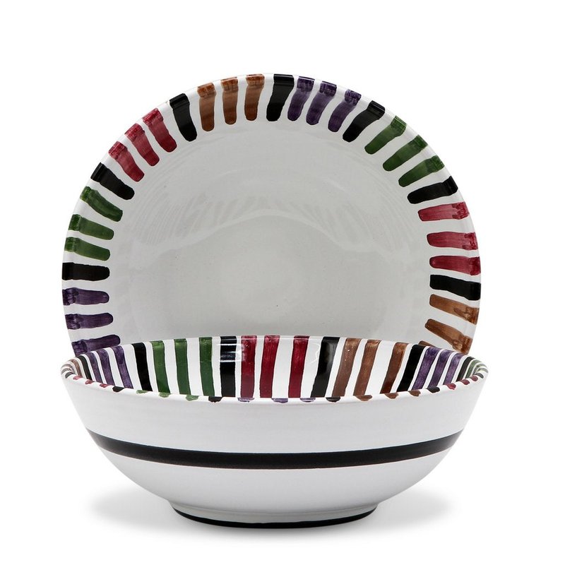 Shop Artistica - Deruta Of Italy Bello: Coupe Pasta/soup Bowl In White