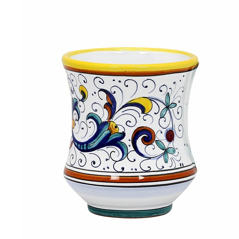 Shop Artistica - Deruta Of Italy Deruta Candles: Deluxe Precious Concave Candle Ricco Deruta Deluxe Design
