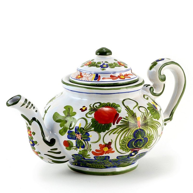 Shop Artistica - Deruta Of Italy Faenza-carnation: Tea Pot