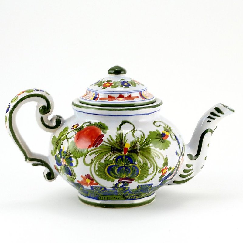 Shop Artistica - Deruta Of Italy Faenza-carnation: Tea Pot