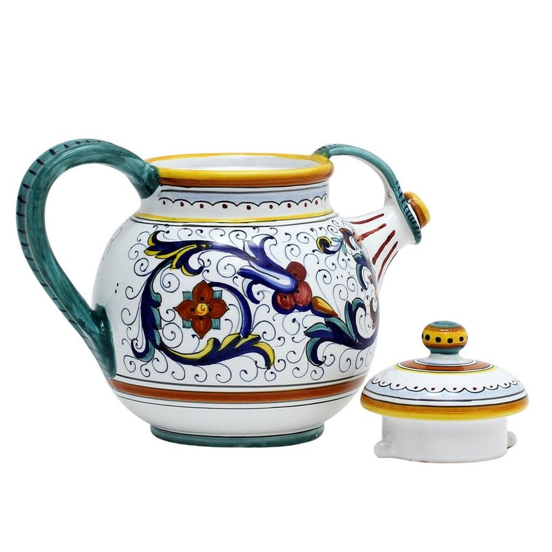 Shop Artistica - Deruta Of Italy Ricco Deruta Deluxe: Teapot In White