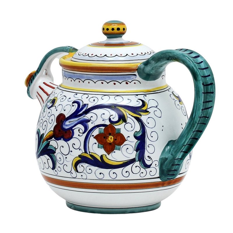 Shop Artistica - Deruta Of Italy Ricco Deruta Deluxe: Teapot In White