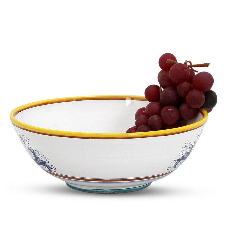 Shop Artistica - Deruta Of Italy Ricco Deruta Lite: Pasta/salad Large Serving Bowl
