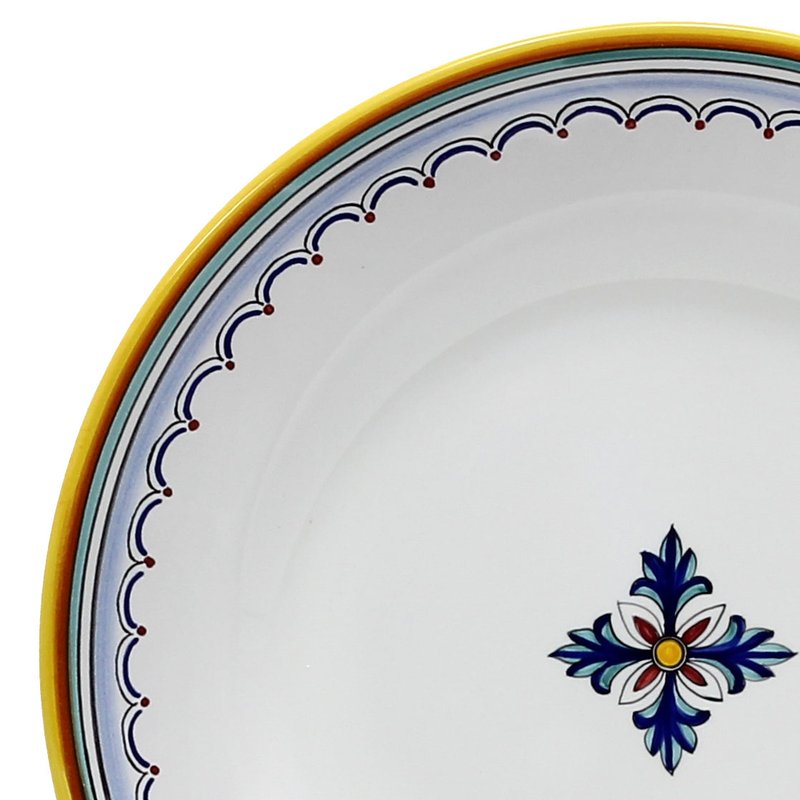 Shop Artistica - Deruta Of Italy Ricco Deruta: Simple: Dinner Plate In White