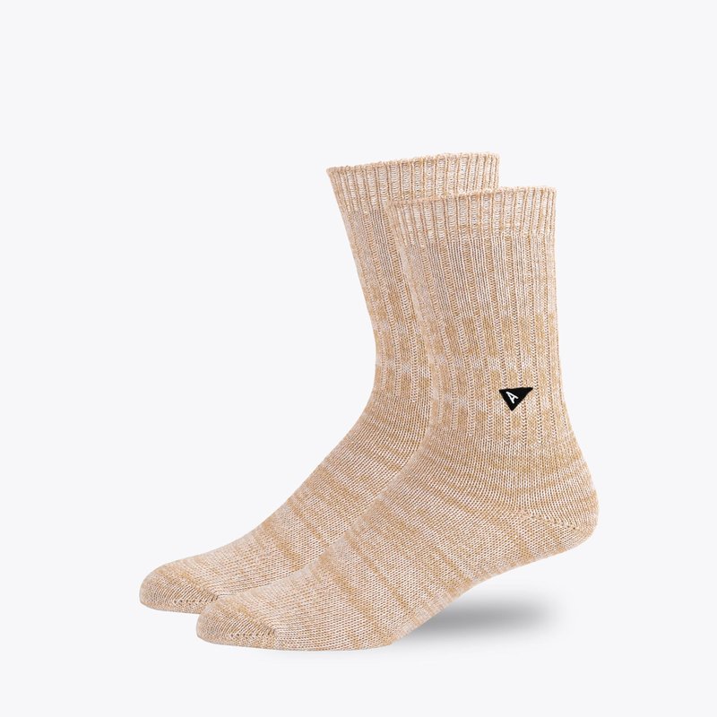 Arvin Goods Casual Sock In Lino/natural