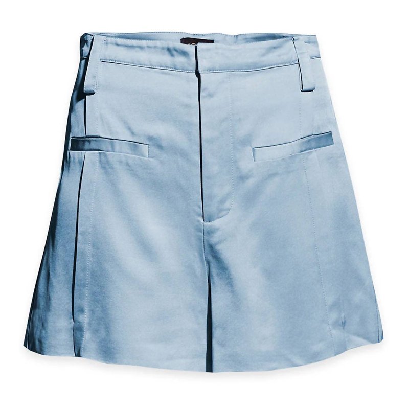 Shop As By Df Archer Shorts In Mist In Blue