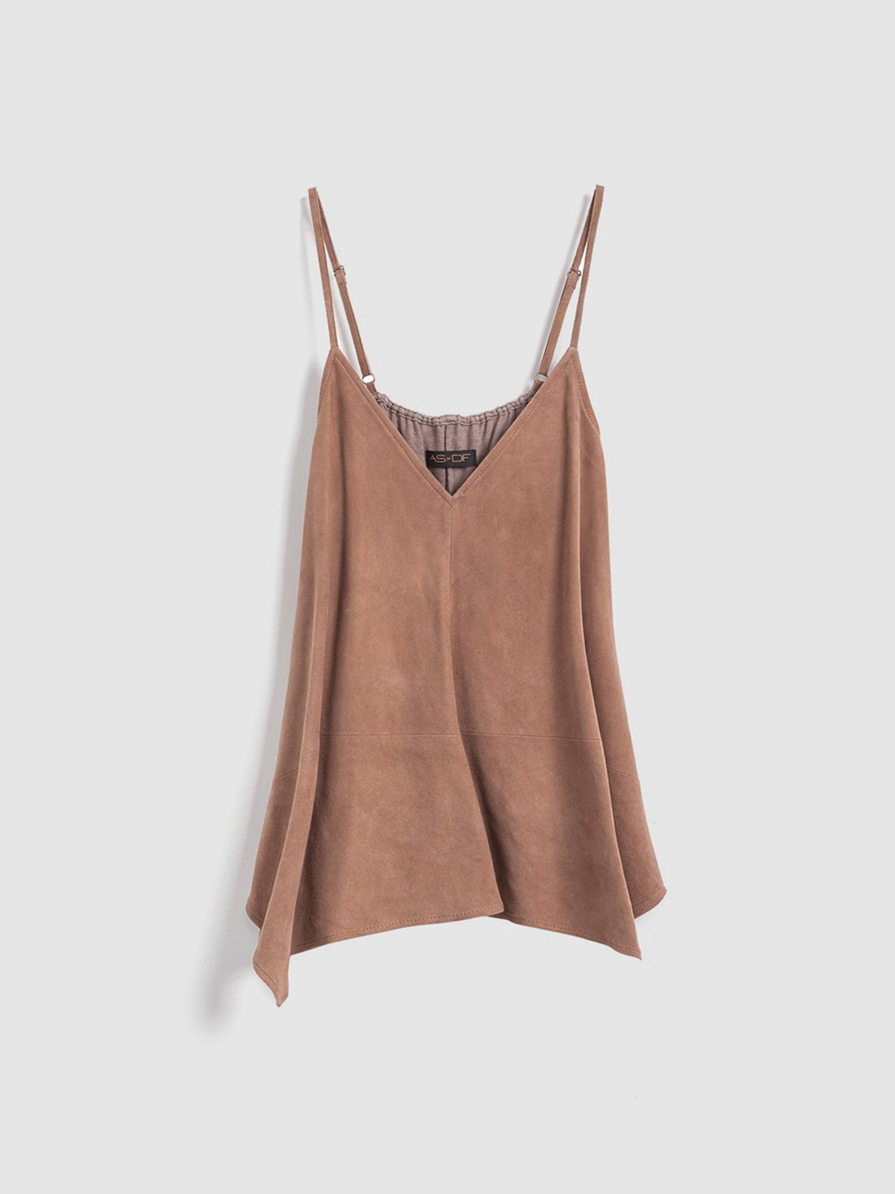 As By Df Windy City Suede Cami In Brown