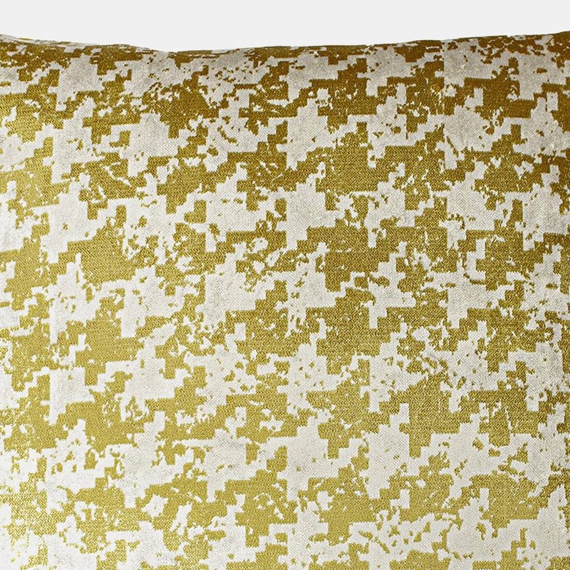 Ashley Wilde Nevado Cushion Cover In Gold