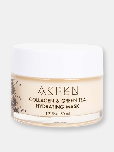 Aspen Natural Skincare Collagen and Green Tea Hydrating Mask product
