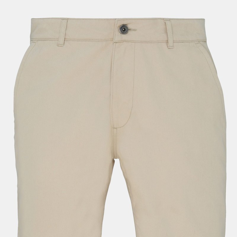 Asquith & Fox Mens Casual Chino Shorts (natural) In Brown