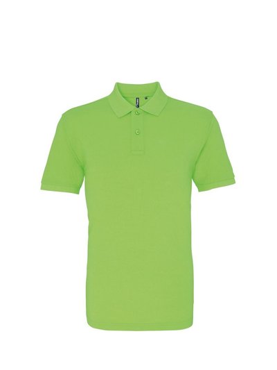 Asquith & Fox Asquith & Fox Mens Plain Short Sleeve Polo Shirt (Neon Green) product