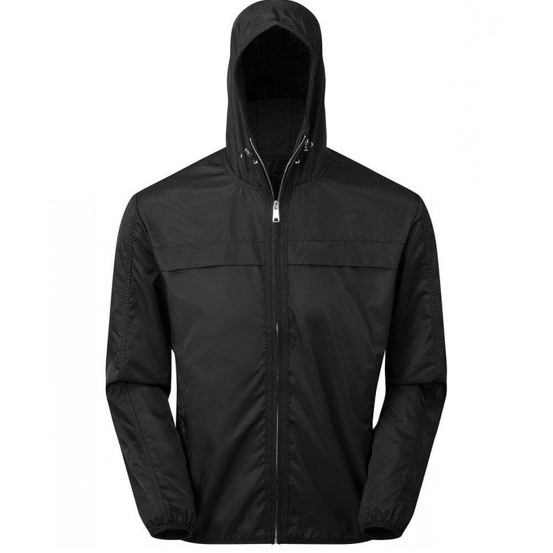 Asquith & Fox Mens Shell Lightweight Jacket (black)