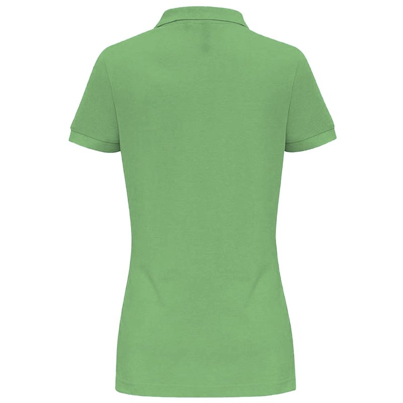 Shop Asquith & Fox Womens/ladies Plain Short Sleeve Polo Shirt (lime) In Green