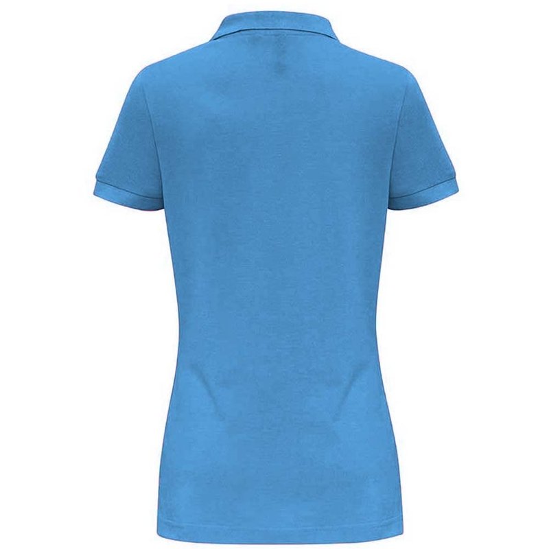 Shop Asquith & Fox Womens/ladies Plain Short Sleeve Polo Shirt (sapphire) In Blue