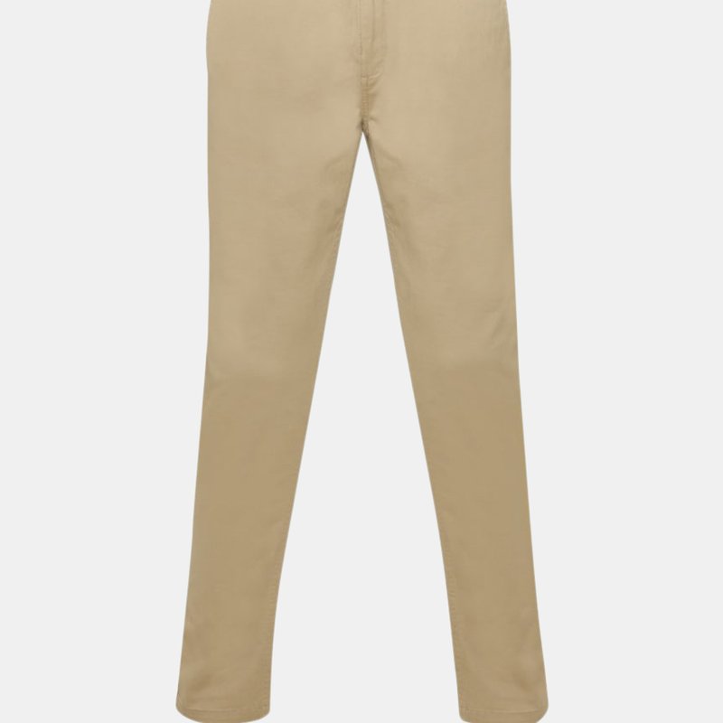 Asquith & Fox Womens/ladies Casual Chino Trousers In Brown