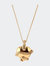 Wise Heart Gold Charm Necklace - 18k Gold