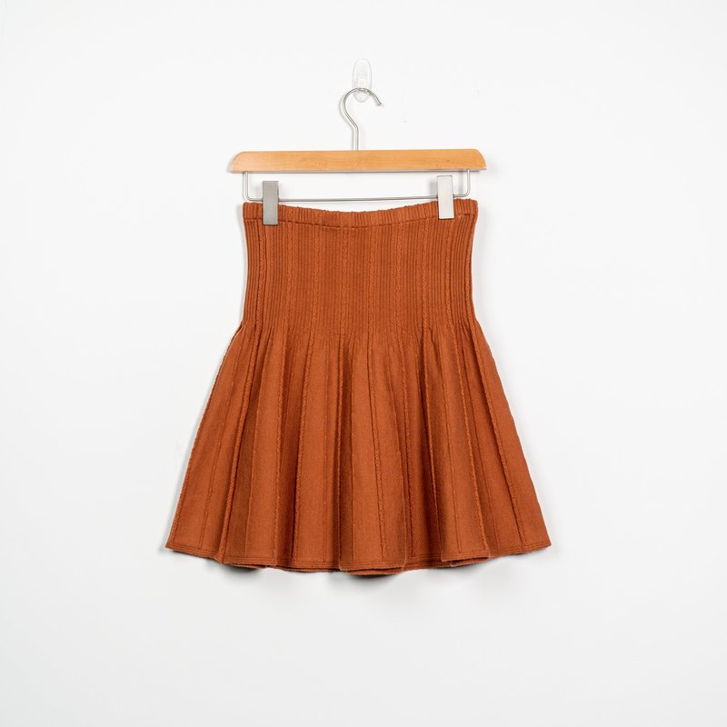 At The Venue Kids'  Olivia Skirt In Brown