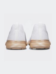 Men's TechLoom Breeze Sneakers - White / Champagne