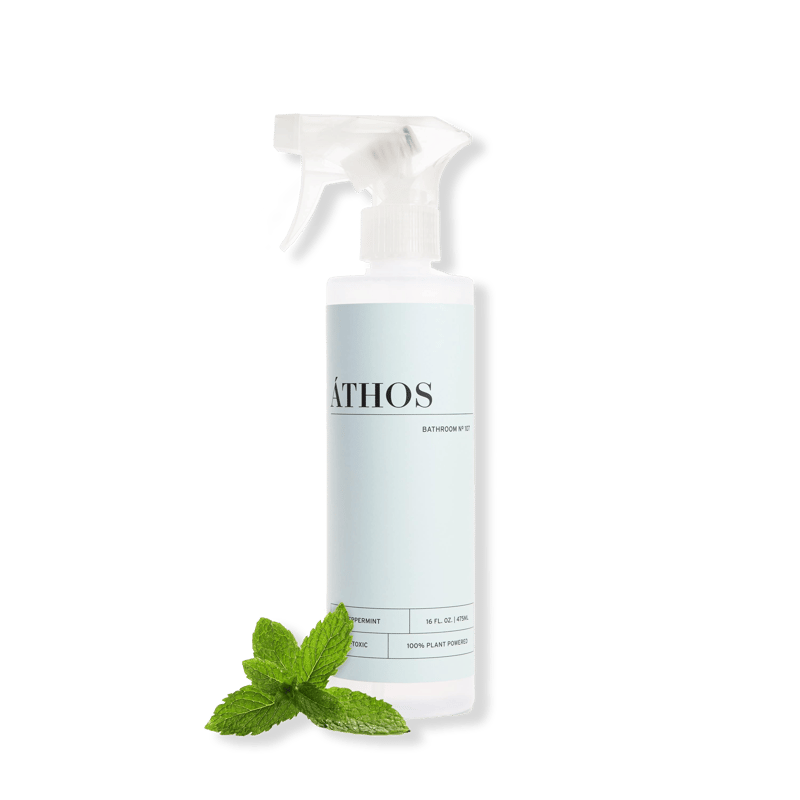 Athos Bathroom Cleaner In White