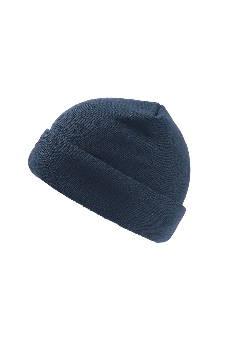 Atlantis Pier Thinsulate Thermal Lined Double Skin Beanie (Navy) - Navy